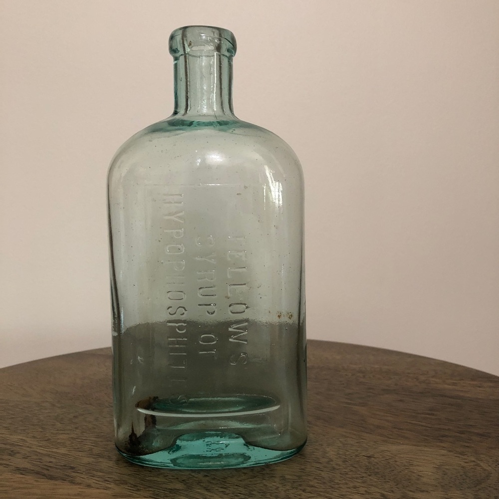 Antique Fellows Syrup of Hypophosphites bottle